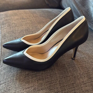 White House Black Market Holly Leather Stiletto Pump Heel